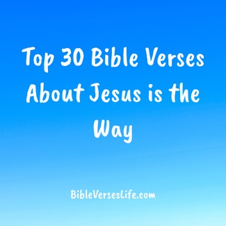 Top 30 Bible Verses About Jesus is the Way