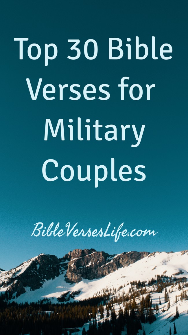 Top 30 Bible Verses for Military Couples