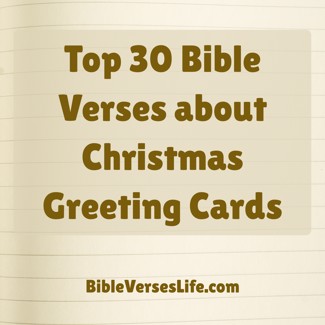 Top 30 Bible Verses about Christmas Greeting Cards