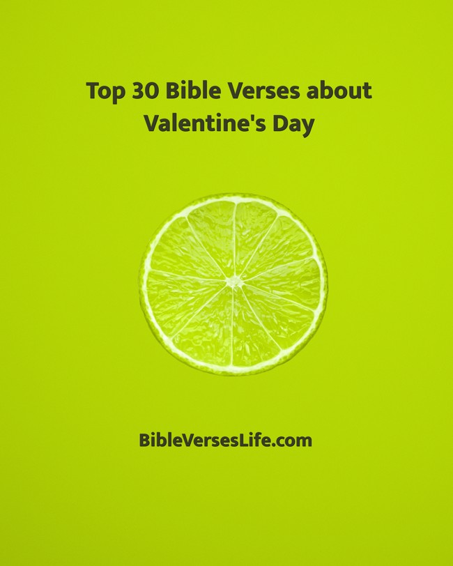 Top 30 Bible Verses about Valentine’s Day