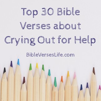 Top 30 Bible Verses about Crying Out for Help