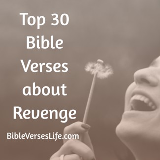 Top 30 Bible Verses about Revenge