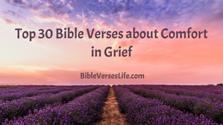 Top 30 Bible Verses about Comfort in Grief