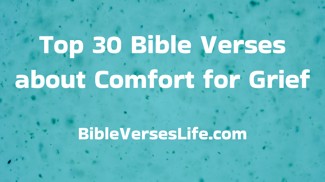 Top 30 Bible Verses about Comfort for Grief