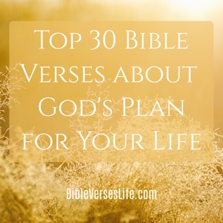 Top 30 Bible Verses about God’s Plan for Your Life