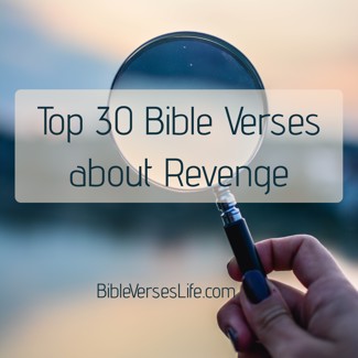 Top 30 Bible Verses about Revenge