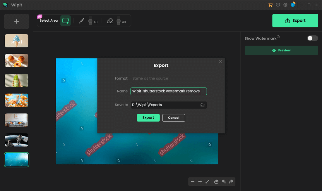 How to Remove Watermarks from Shutterstock Videos Online
