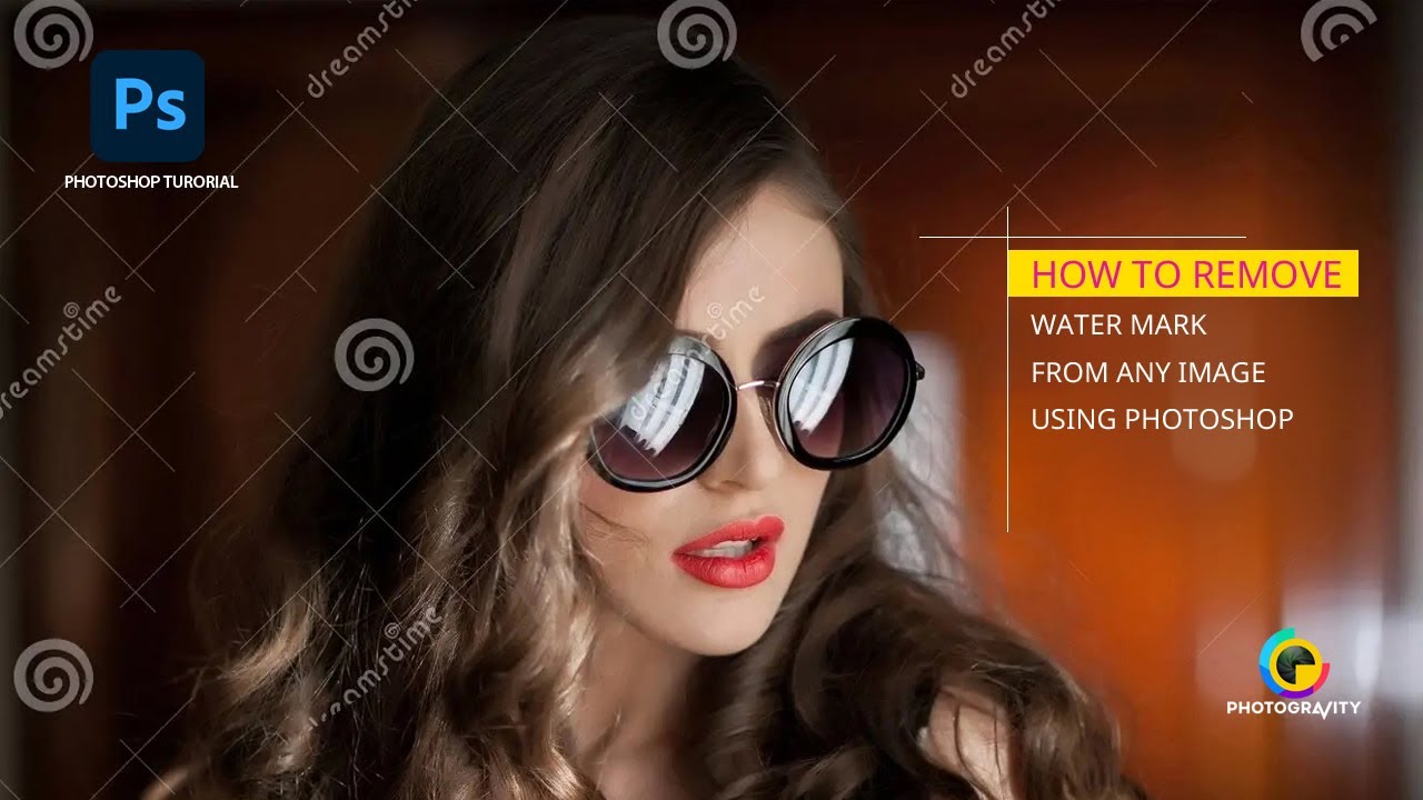 How to Remove Shutterstock Watermark in Photoshop Easily