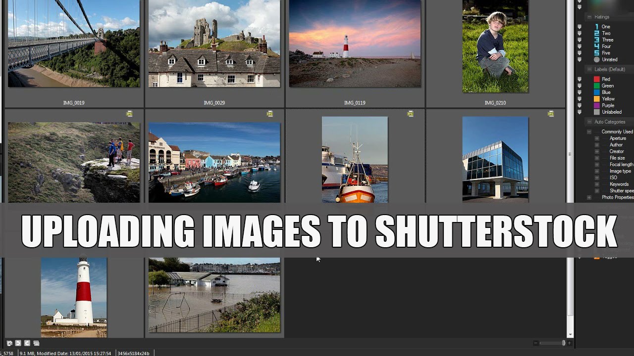 Selling Stock 3 How to Upload Images to Shutterstock YouTube