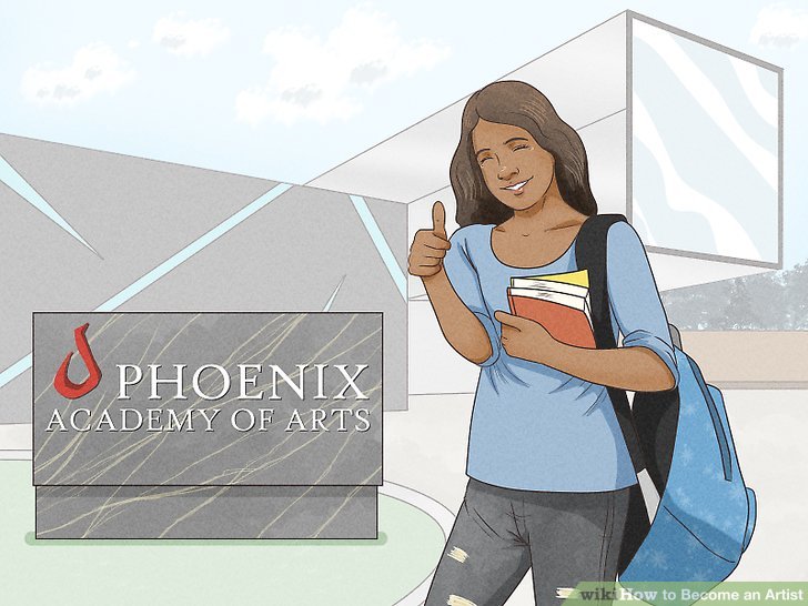 How to Become an Artist with Pictures wikiHow