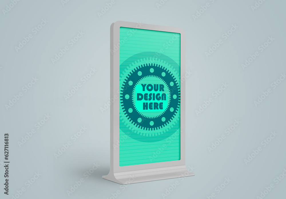 Display Mockup Stock Template Adobe Stock
