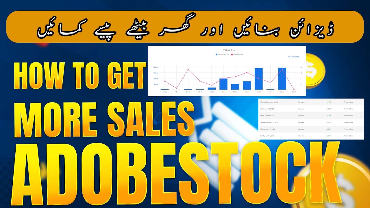 How to Increase Sales on Shutterstock Adobe Stock and other Microstock 