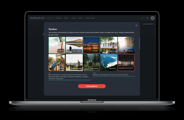 New Shutterstock tool Smart brief speeds up creative ad process