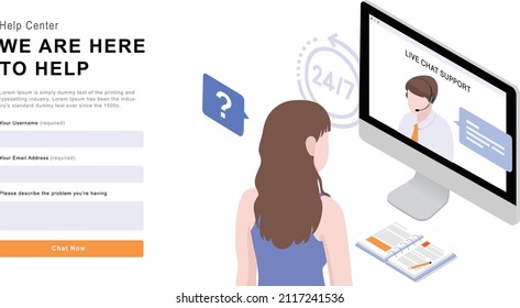 213 Live Chat Customer Experience Images Stock Photos Vectors 