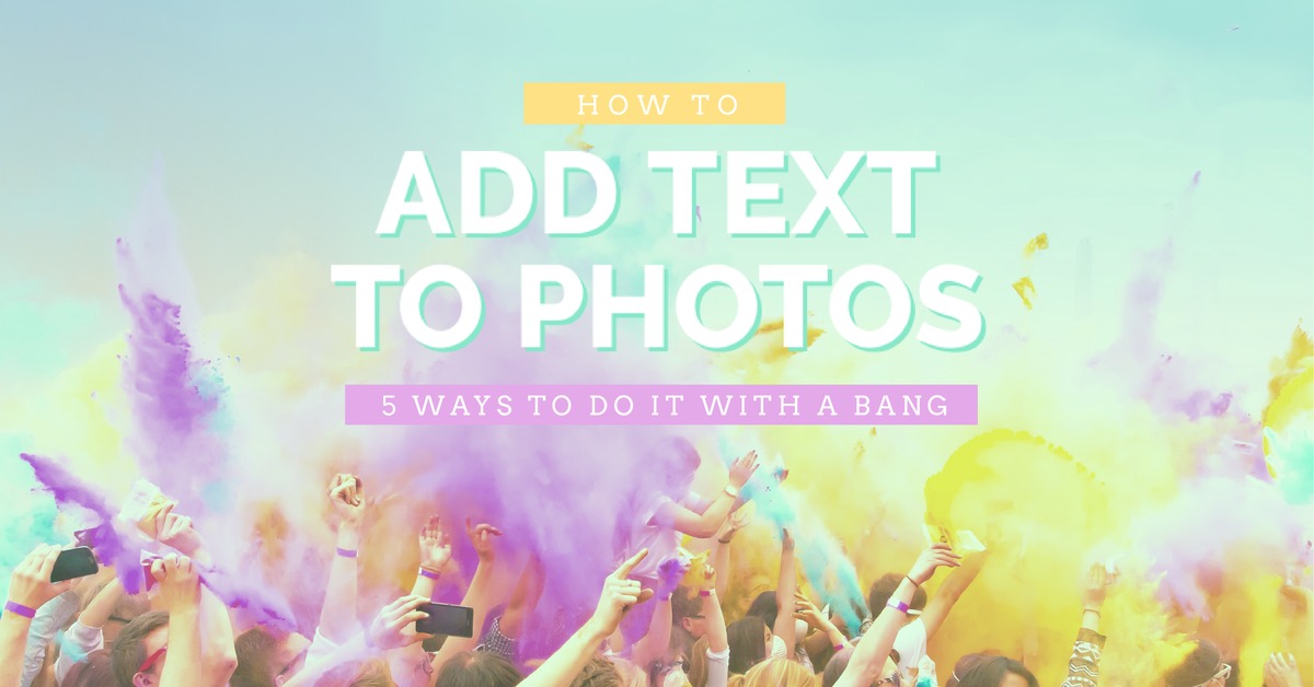 How to Add Text to a Shutterstock Photo Easily?