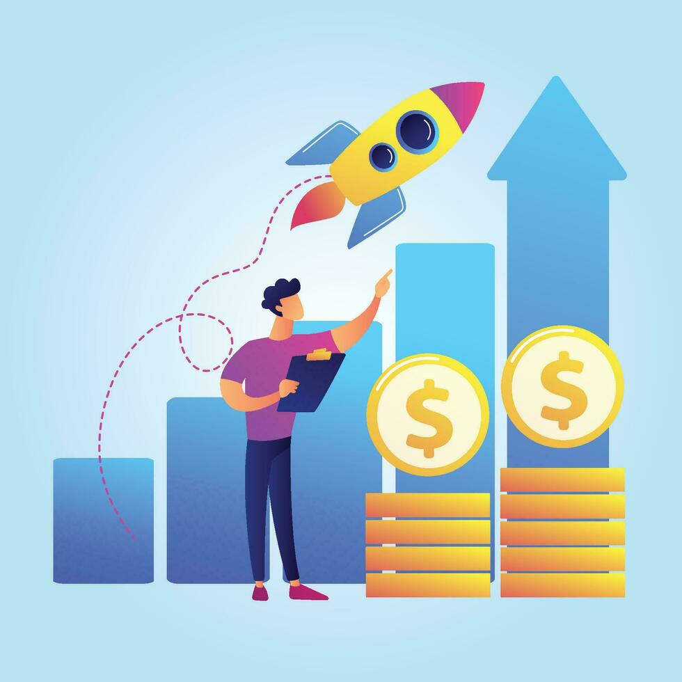 Increase Sales 1 33136442 Vector Art at Vecteezy