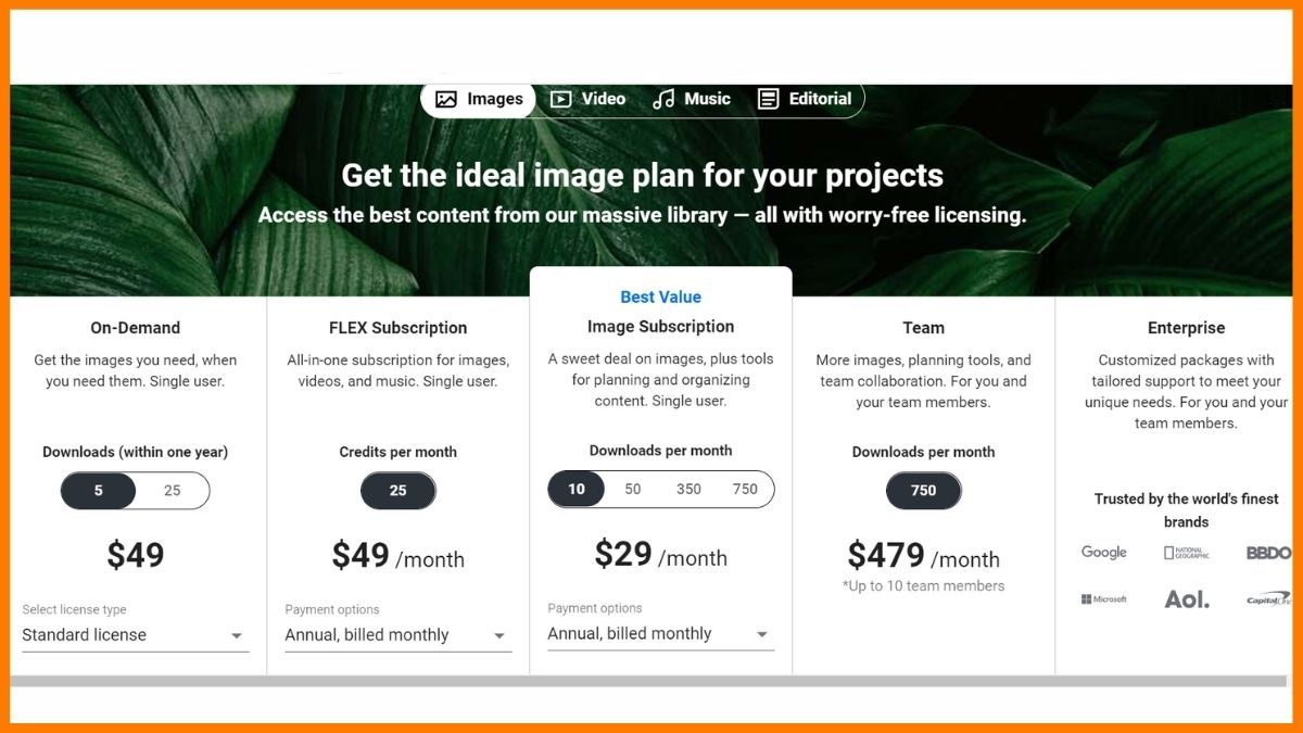 How Much Do Images on Shutterstock Cost for Buyers?