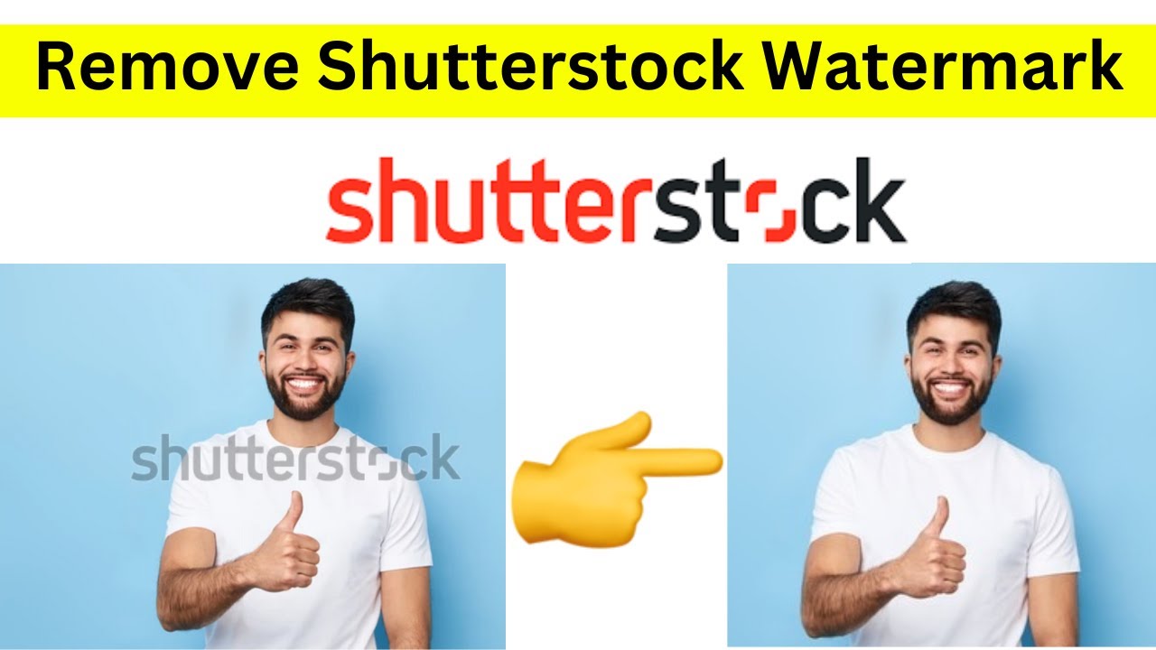 The Best Way To Remove Shutterstock Watermark YouTube
