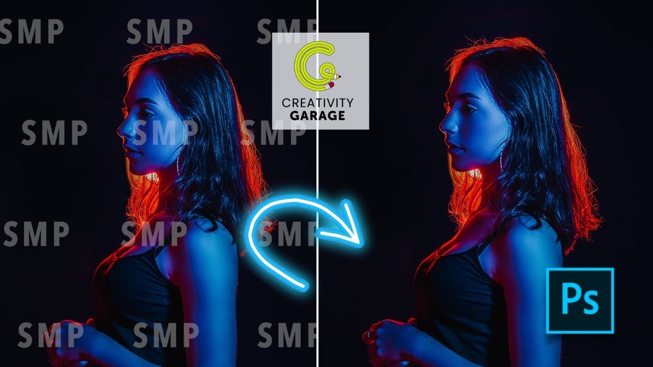 How to remove watermark from an image in Photoshop YouTube