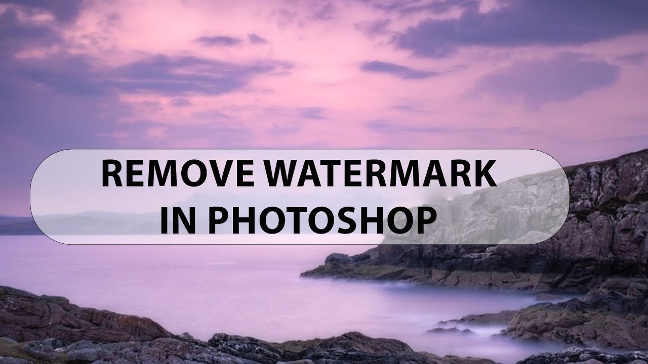 How to Remove Shutterstock Watermark Using Photoshop