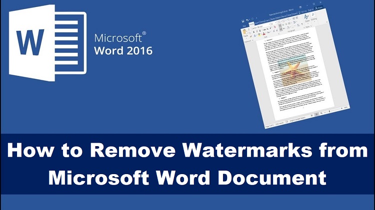 How to Remove Shutterstock Watermarks in Word