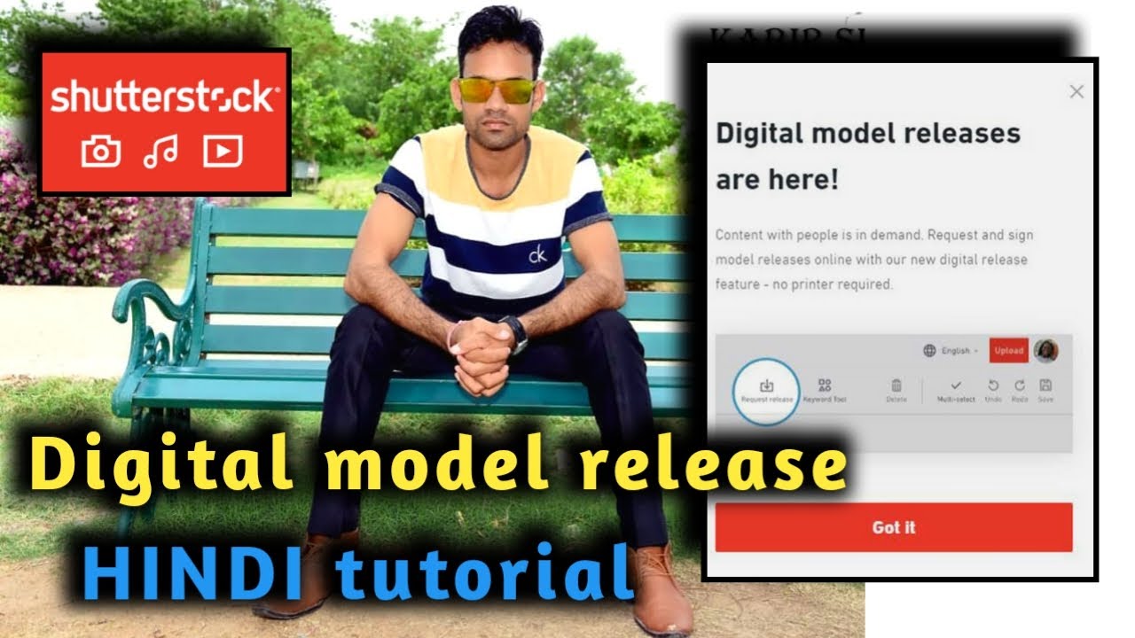Shutterstock Digital modal release shutterstock release information 