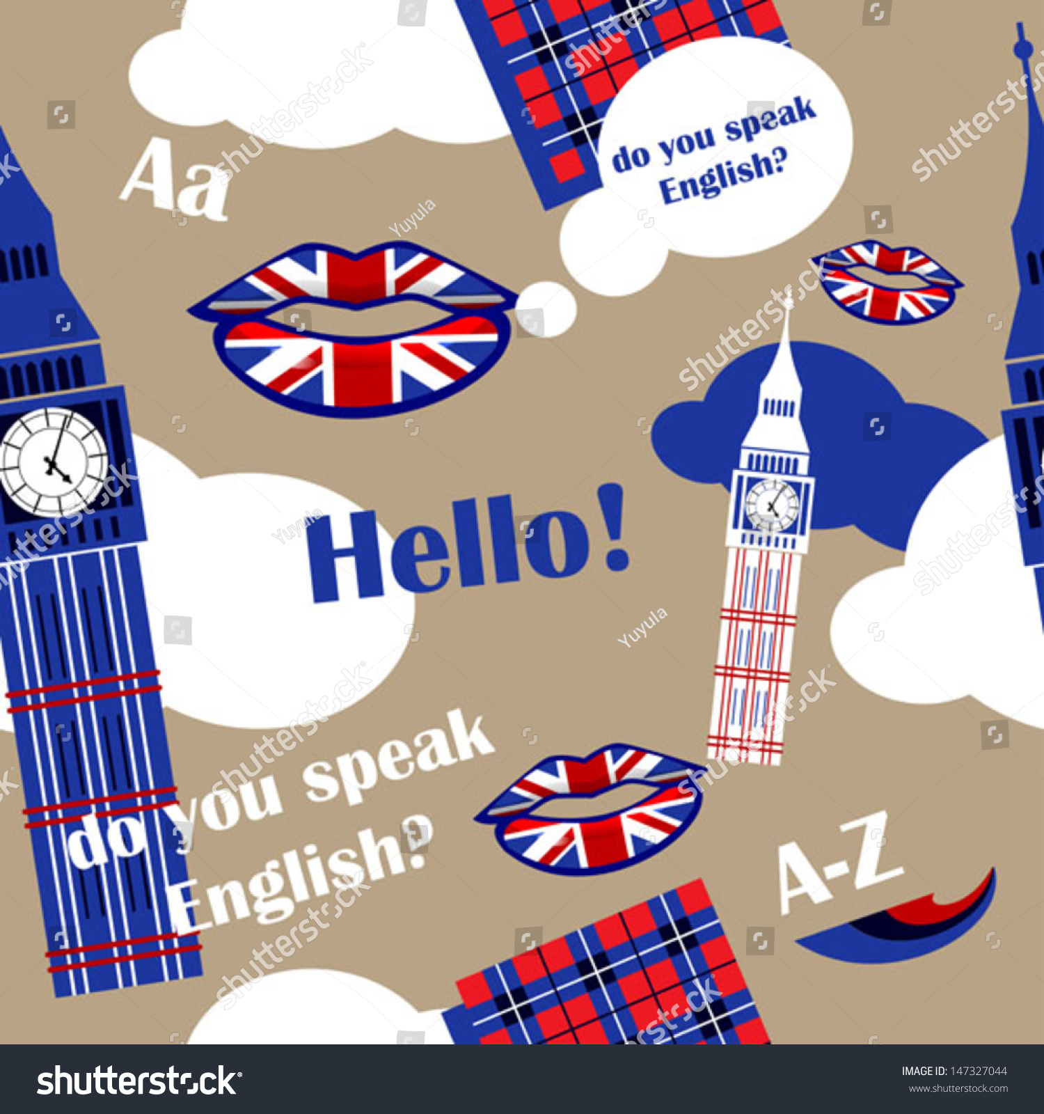Shutterstock English Language Shutterstock Illustration