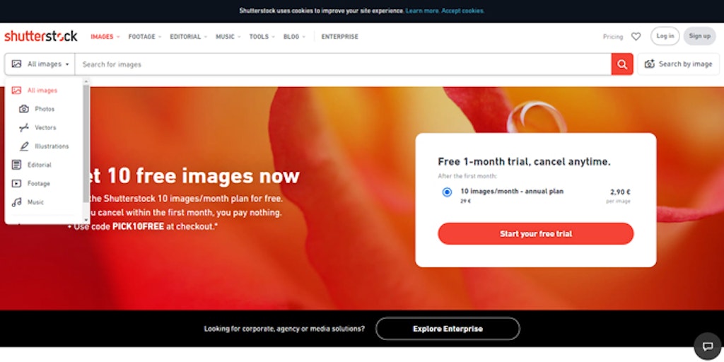 How to Download Shutterstock Images from a Lightbox