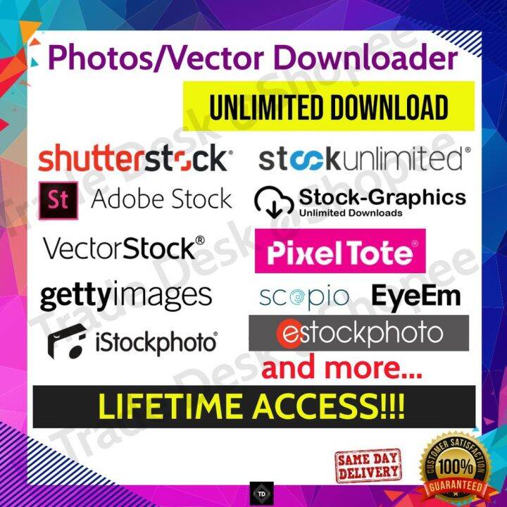 Unlimited Shutterstock Photos Downloader Adobestock VectorStock 