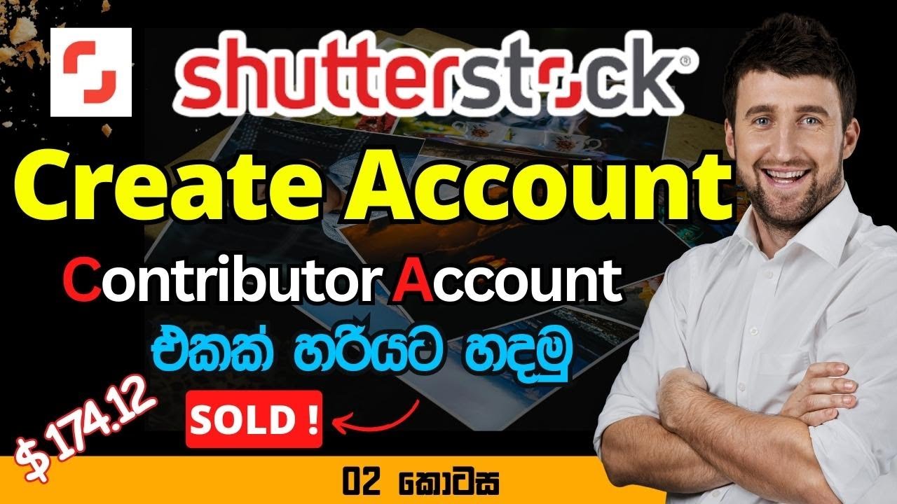 How to Create Shutterstock Contributor Account Shutterstock Part 02 