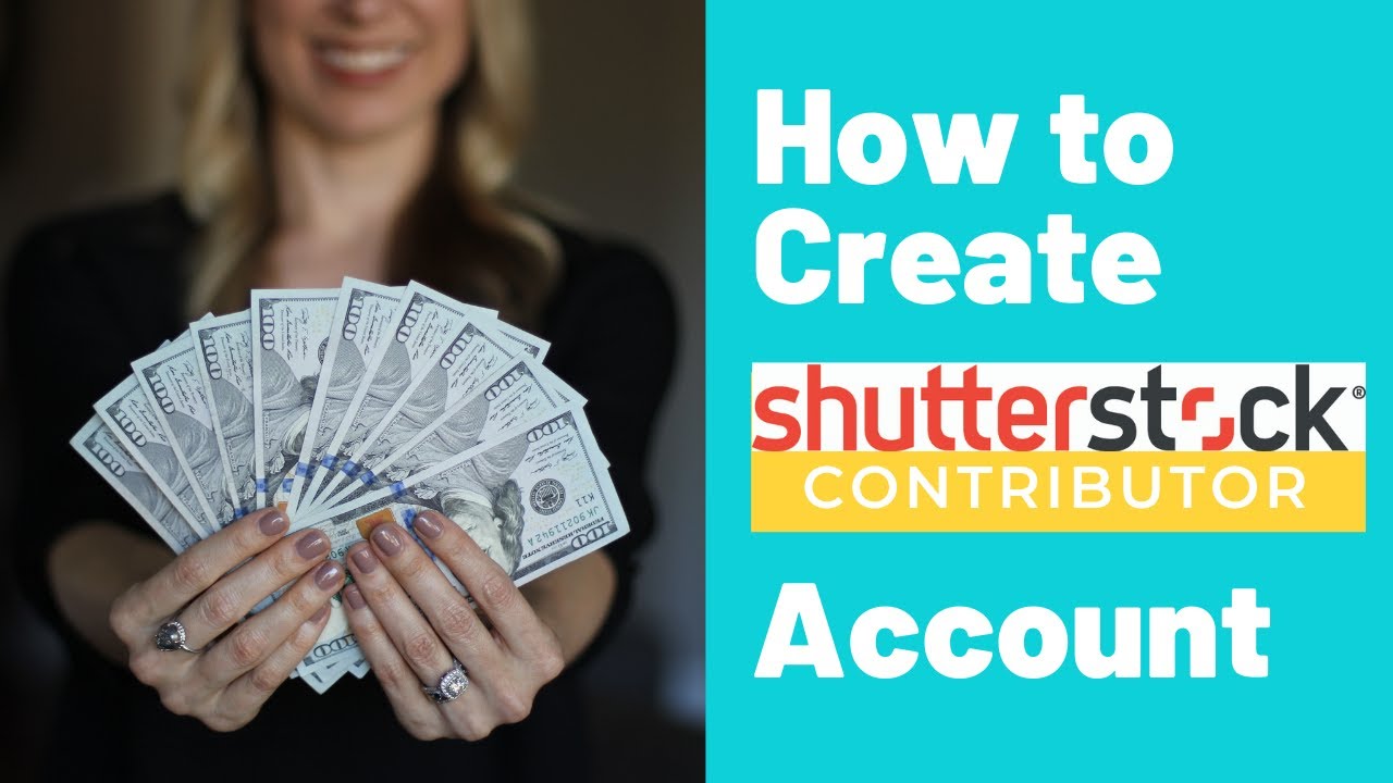 How to create Shutterstock contributor account shutterstock 