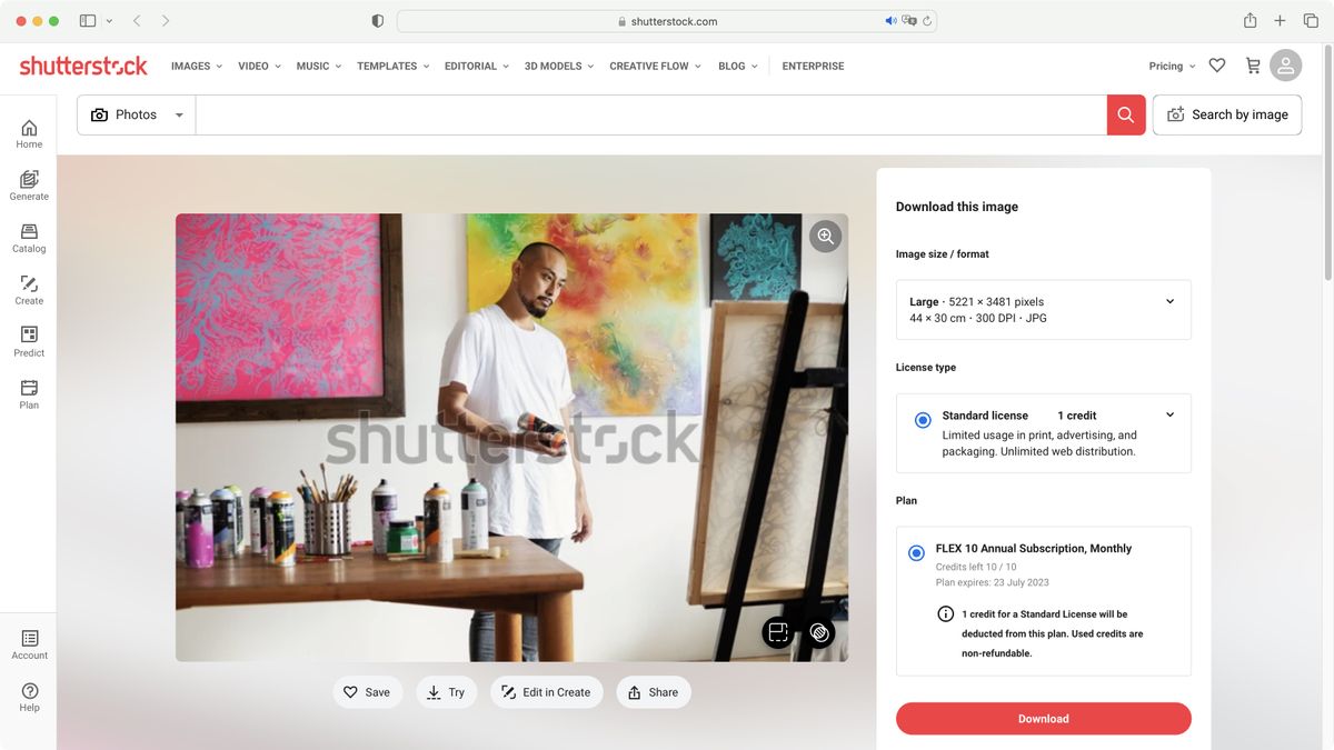 Shutterstock review TechRadar
