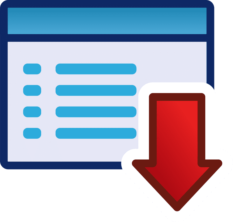 Download Button Interface Design PNG free download