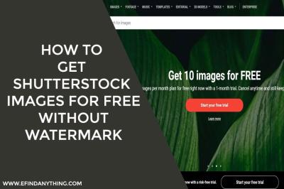 How to Get Shutterstock Photos Without Watermarks