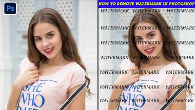 How to Remove Shutterstock Watermarks in Photoshop CS6