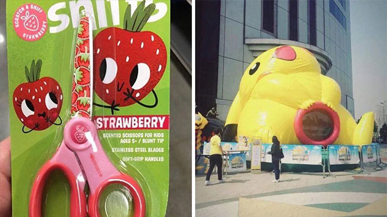 Epic Childrens Product Design Fails That Are So Bad YouTube