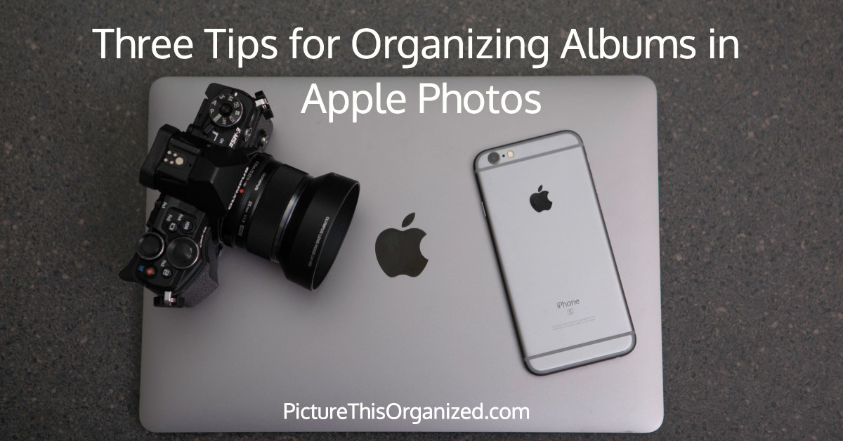Three Tips for Organizing Albums in Apple Photos Picture This Organized