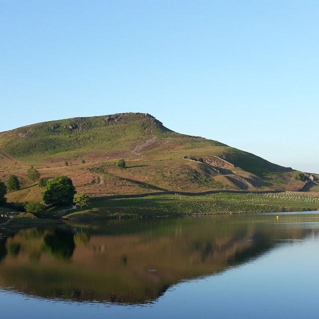 Embsay Reservoir Yorkshire Dales National Park UK Yorkshire dales 