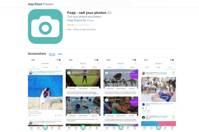 Foap App for iOS Features and Download Instructions