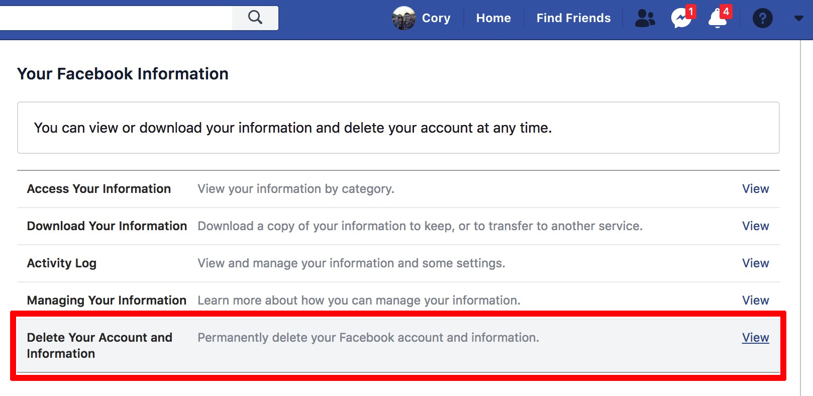 How To Delete Your Facebook Account 2024 Minna Sydelle