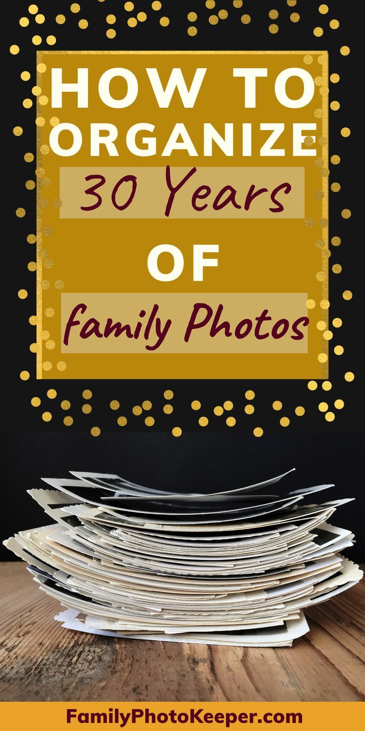 How to Organize a Lifetime of Family Photos Memories Digital photo 