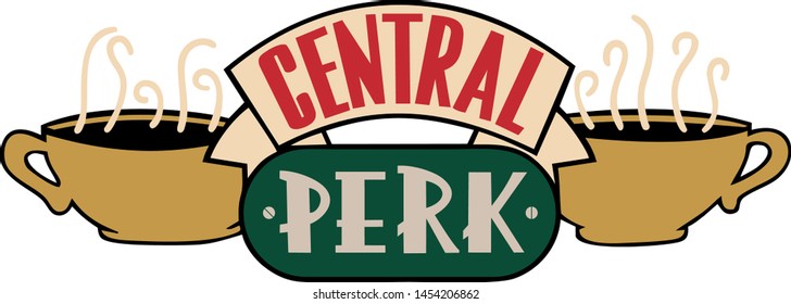 Central Perk Logo Hd Central perk logo that you can download as svg 