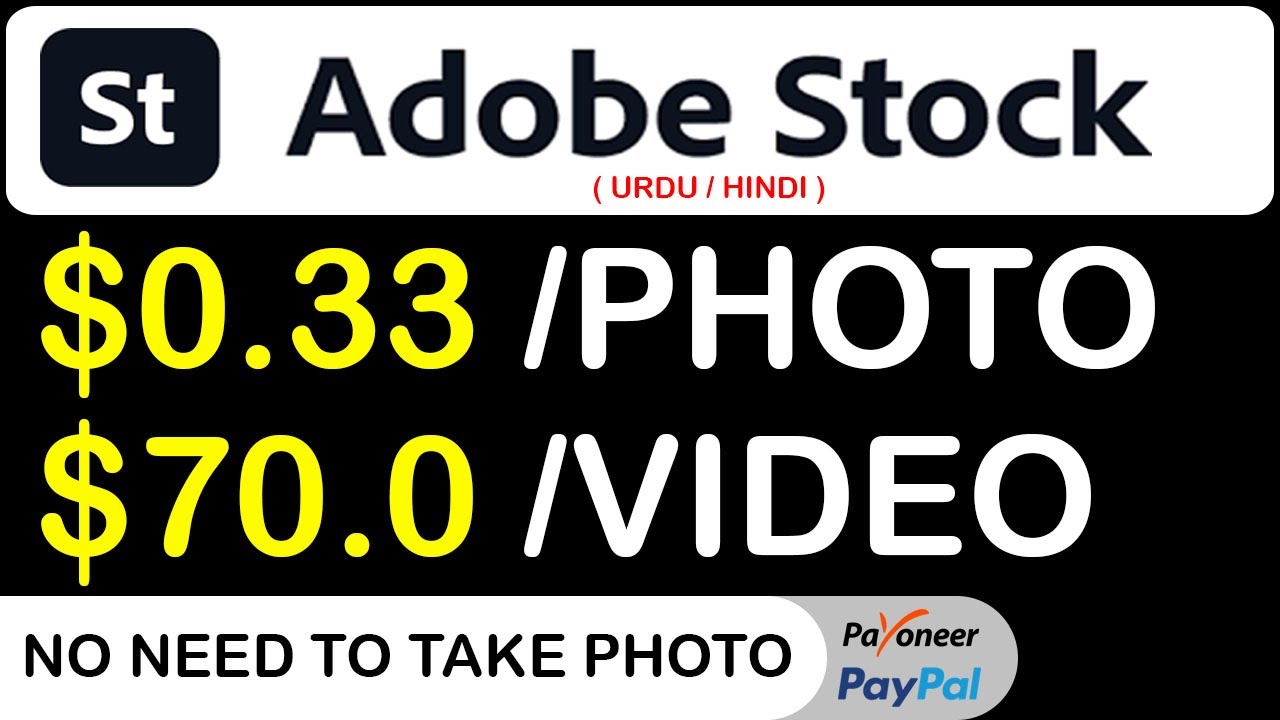 How to Earn Money from StockAdobecom Adobe Stock Contributor 