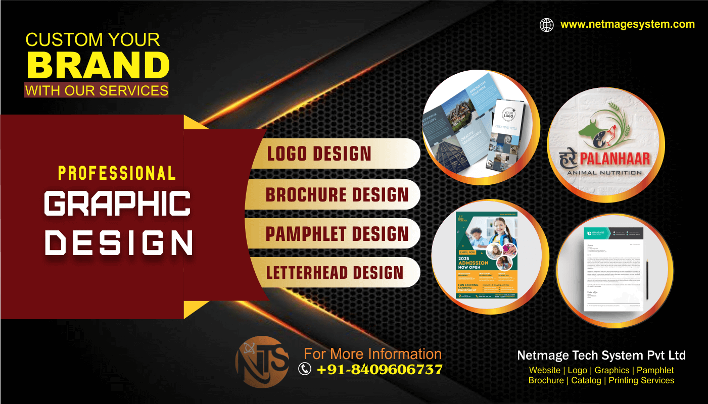 Graphics Design Services in PatnaBihar Netmage Tech System