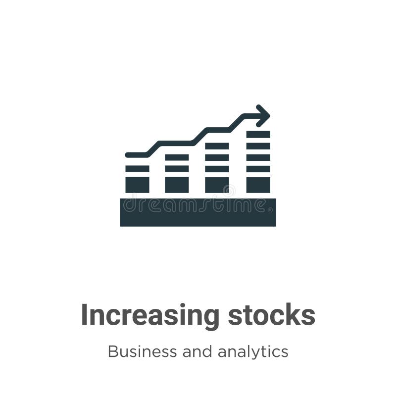 Stocks Vector Icon on White Background Flat Vector Stocks Icon Symbol 