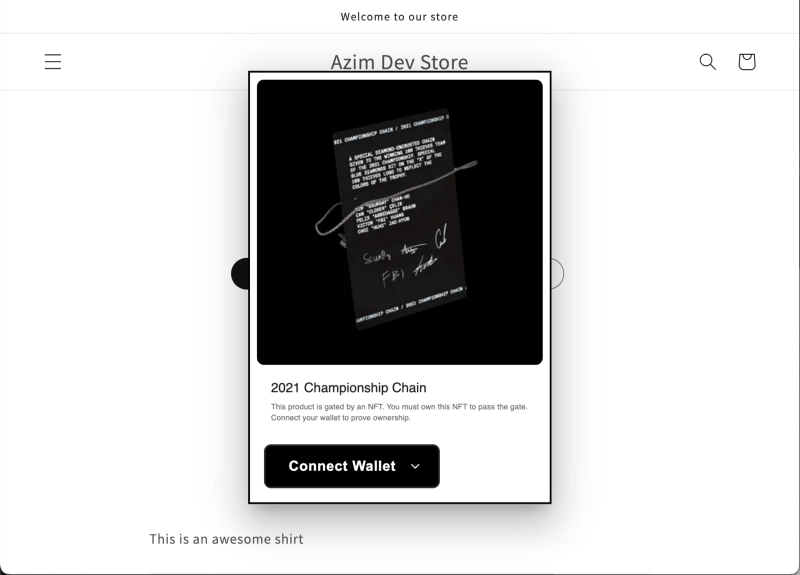 How to Create a Token Gated Website on Shopify