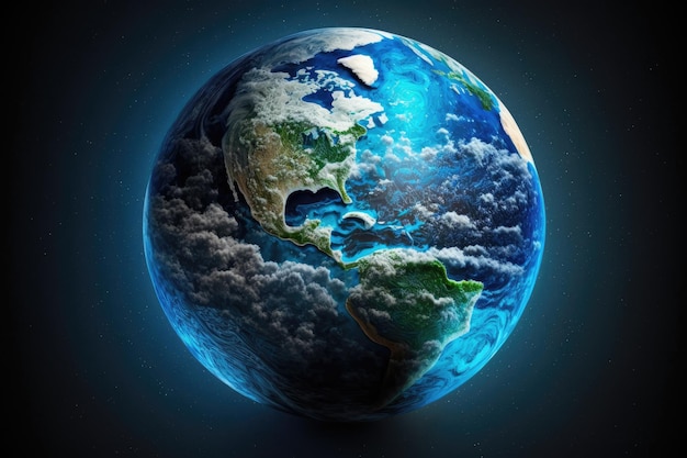 Premium AI Image Planet Earth as an image NASA contributed to the 