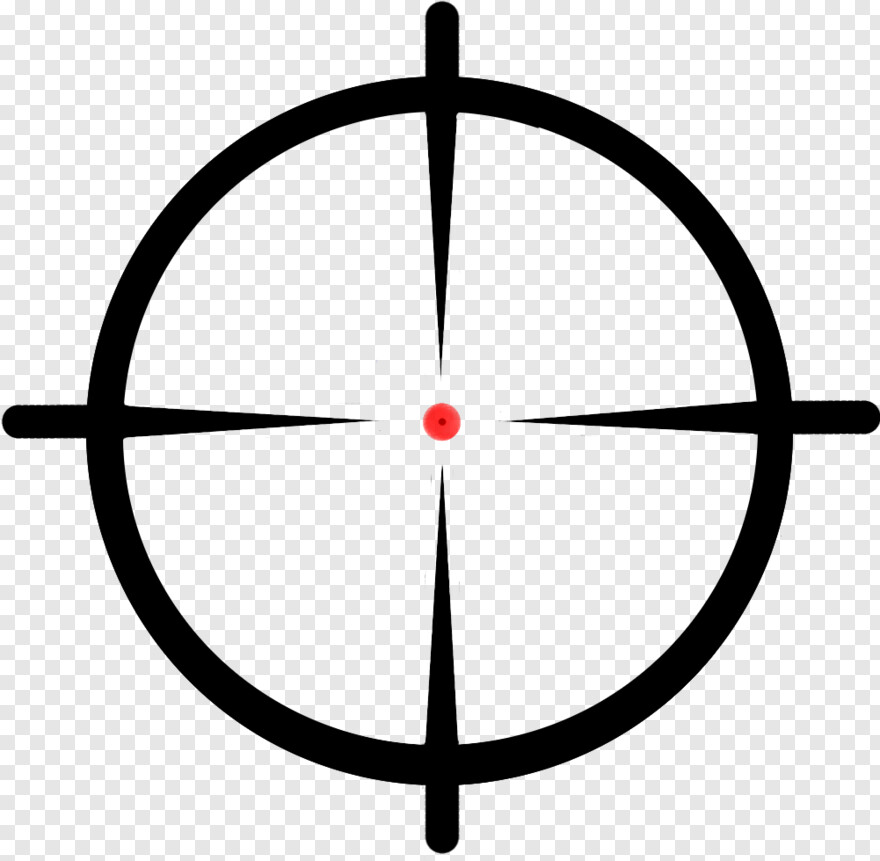 Flaticon Crosshairs Icon for Gaming and UI Design