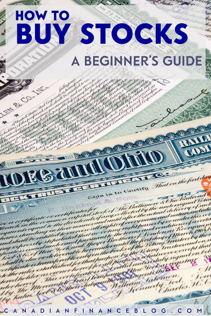 How to Buy Stocks in Canada Buying Stocks for Beginners Stocks for 