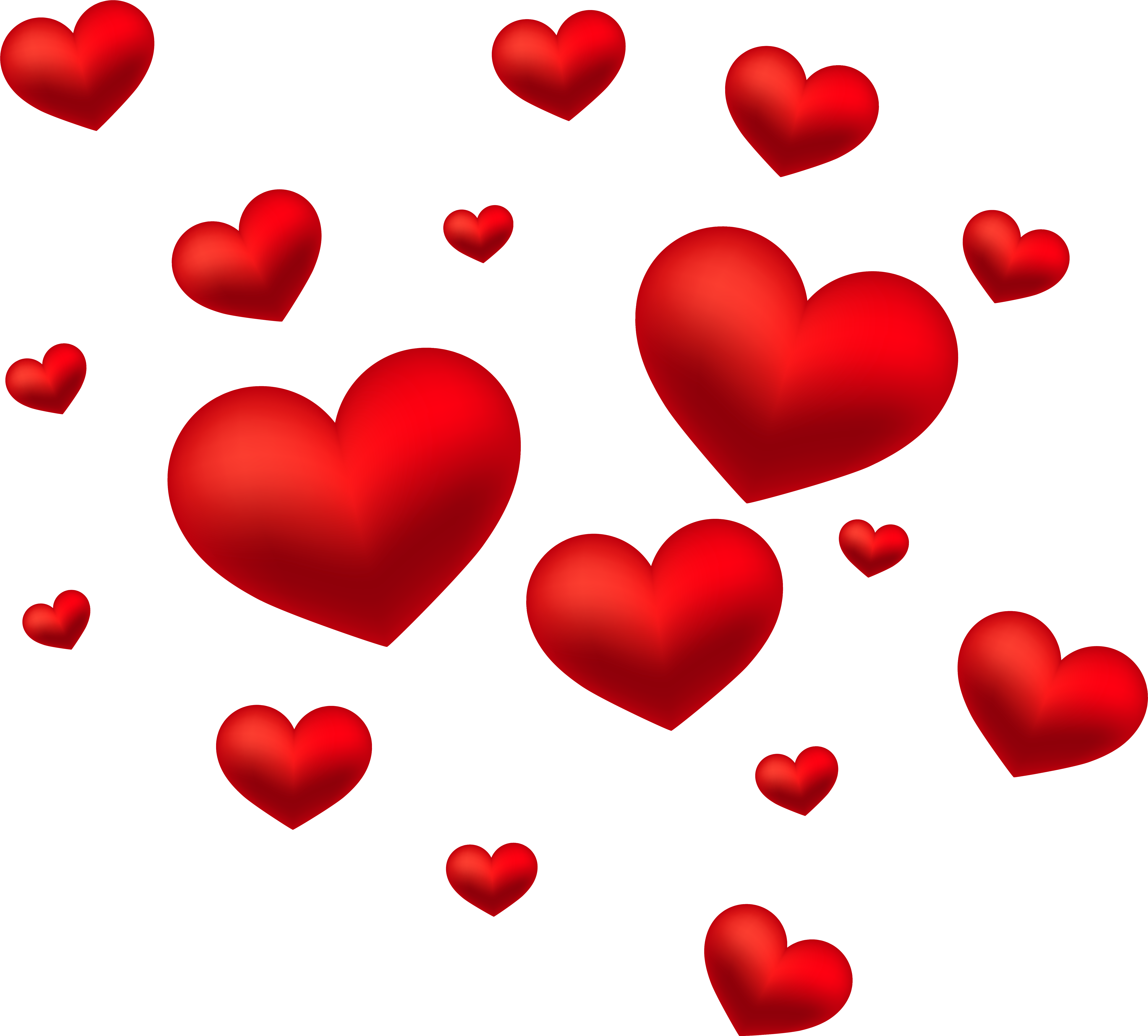 Download HD Free Png Corazones Png Images Transparent Heart 3d 